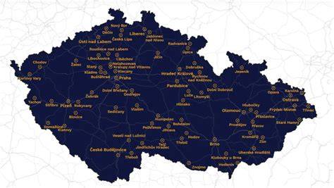 Mapa zapojených prijímateľov 2025