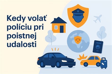 infografika: postup pri hlásení poistnej udalosti a dokumenty