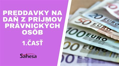 Infografika: Schéma výpočtu preddavkov právnických osôb
