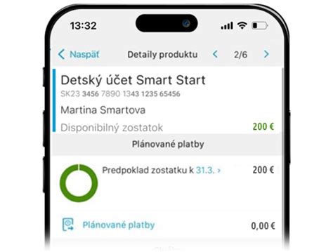 digitálny sporiaci účet v mobile
