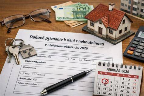 infografika: daň z prijmov a nehnuteľností
