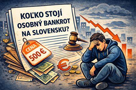 grafický prehľad nákladov na bankrot